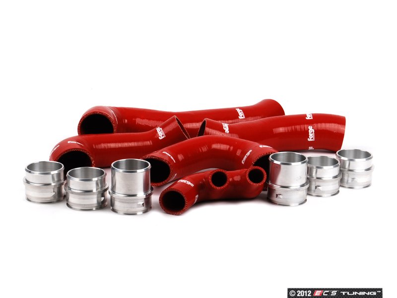 Red Silicone Boost Hose Kit