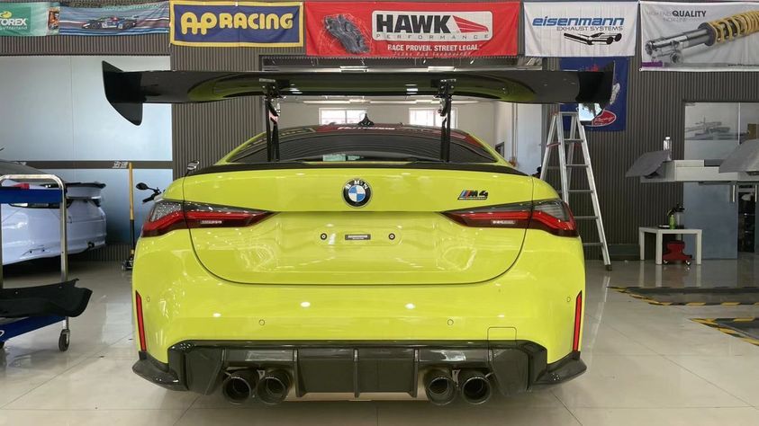 BMW G82 M4 GTC-300 Adjustable Wing