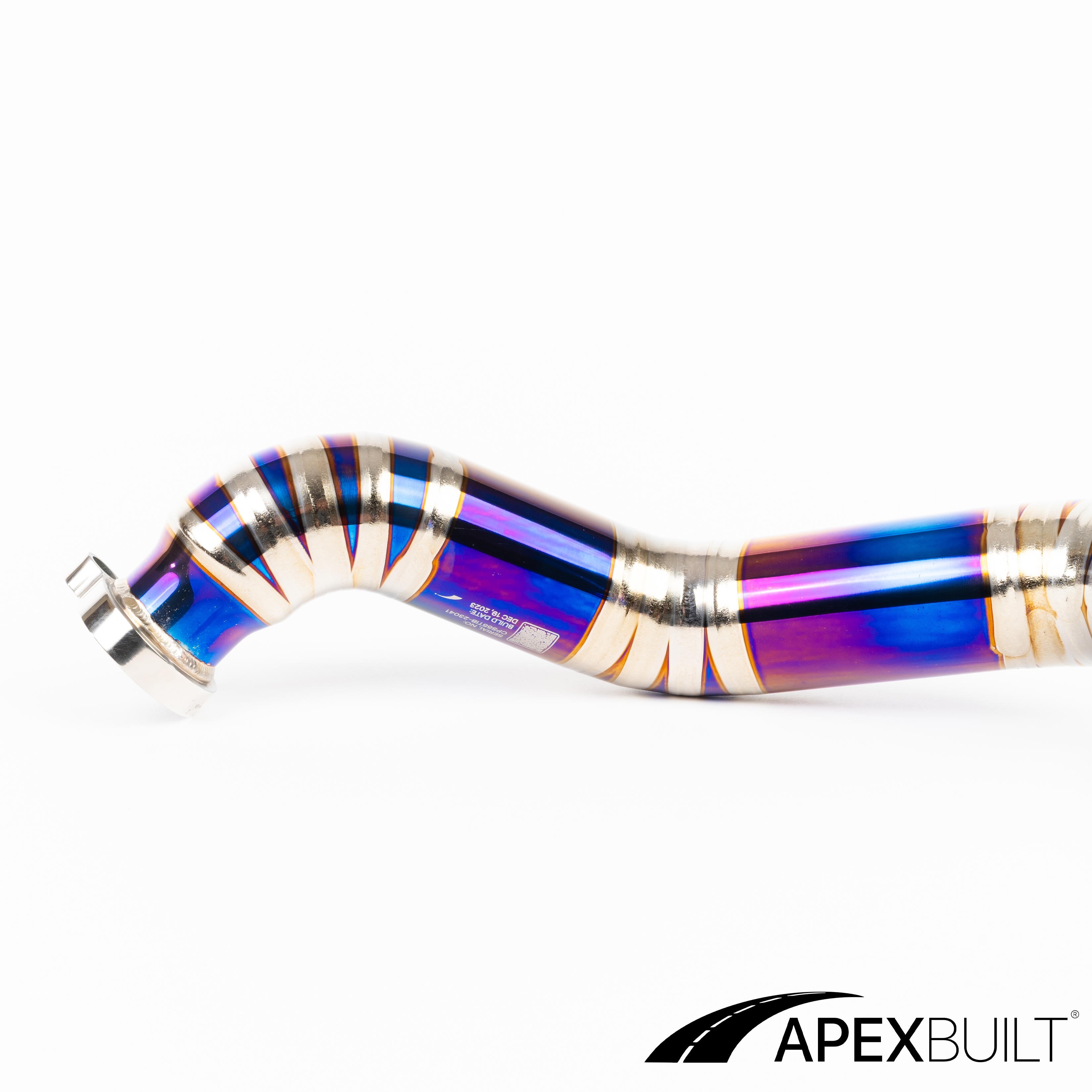 ApexBuilt® BMW F87 M2C, F80 M3, & F82/F83 M4 Titanium Charge Pipe Kit (S55, 2015-20)