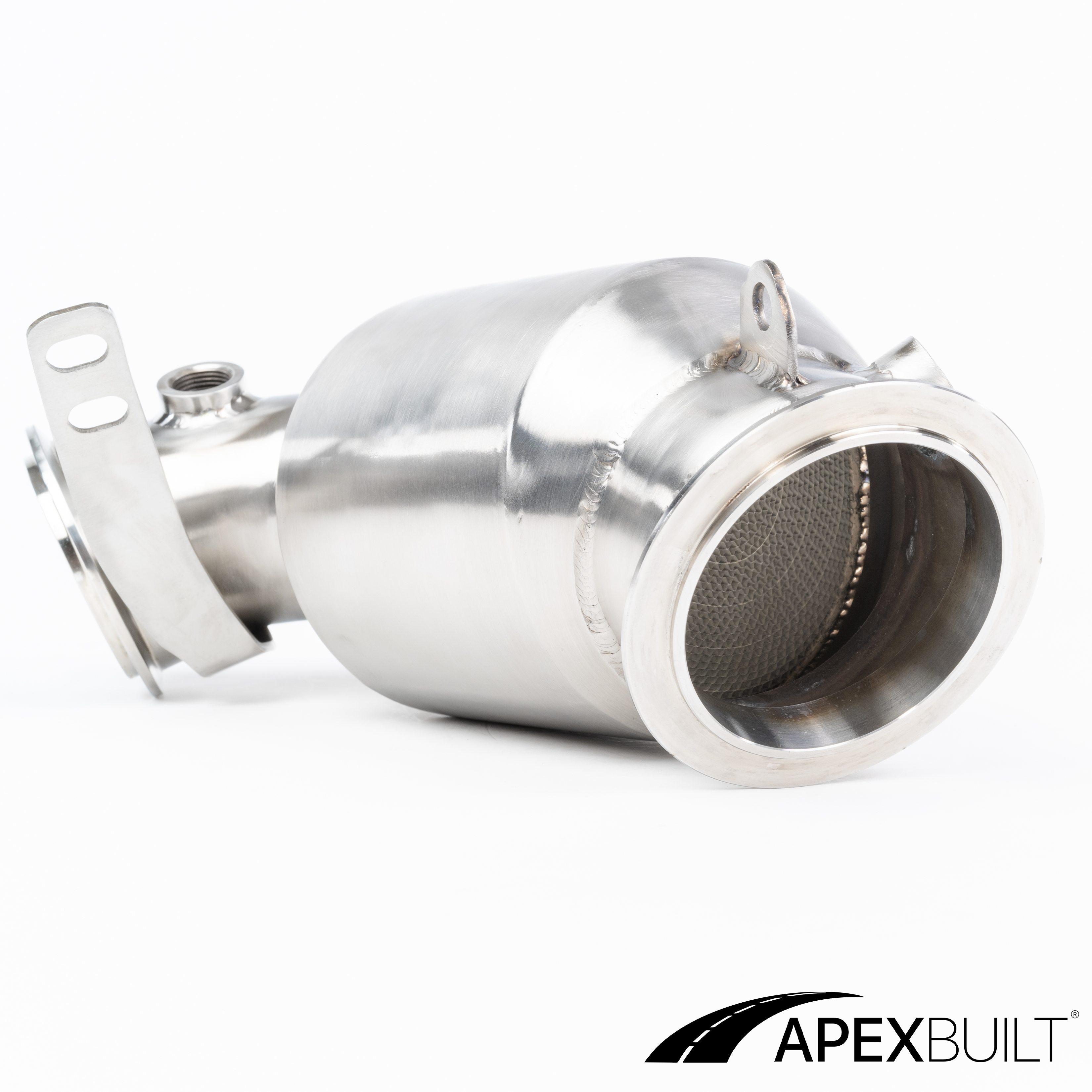 ApexBuilt® BMW F90 M5 & F92/F93 M8 GESI High-Flow Catted Downpipes (S63R, 2018+)