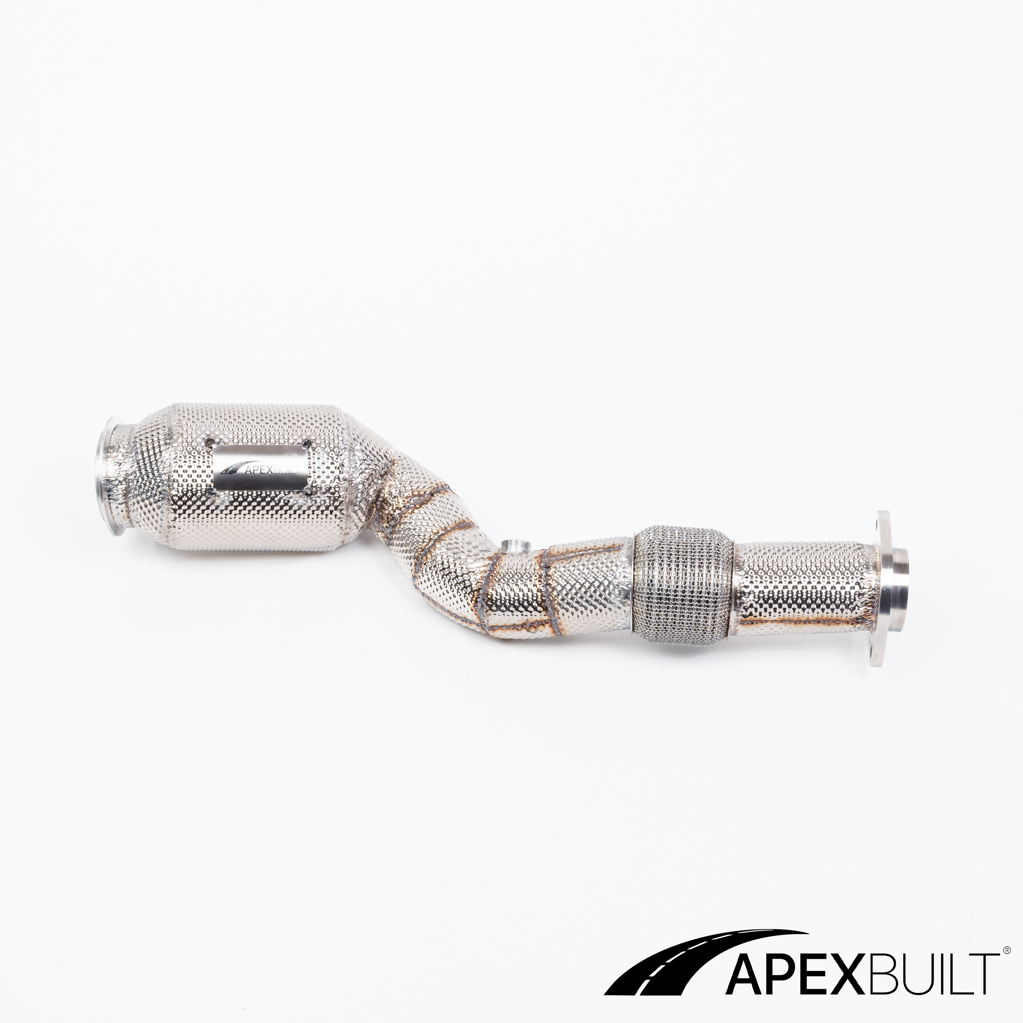 ApexBuilt® BMW G87 M2, G80 M3, & G82/G83 M4 GESI High-Flow Catted Downpipes (S58, 2021+)