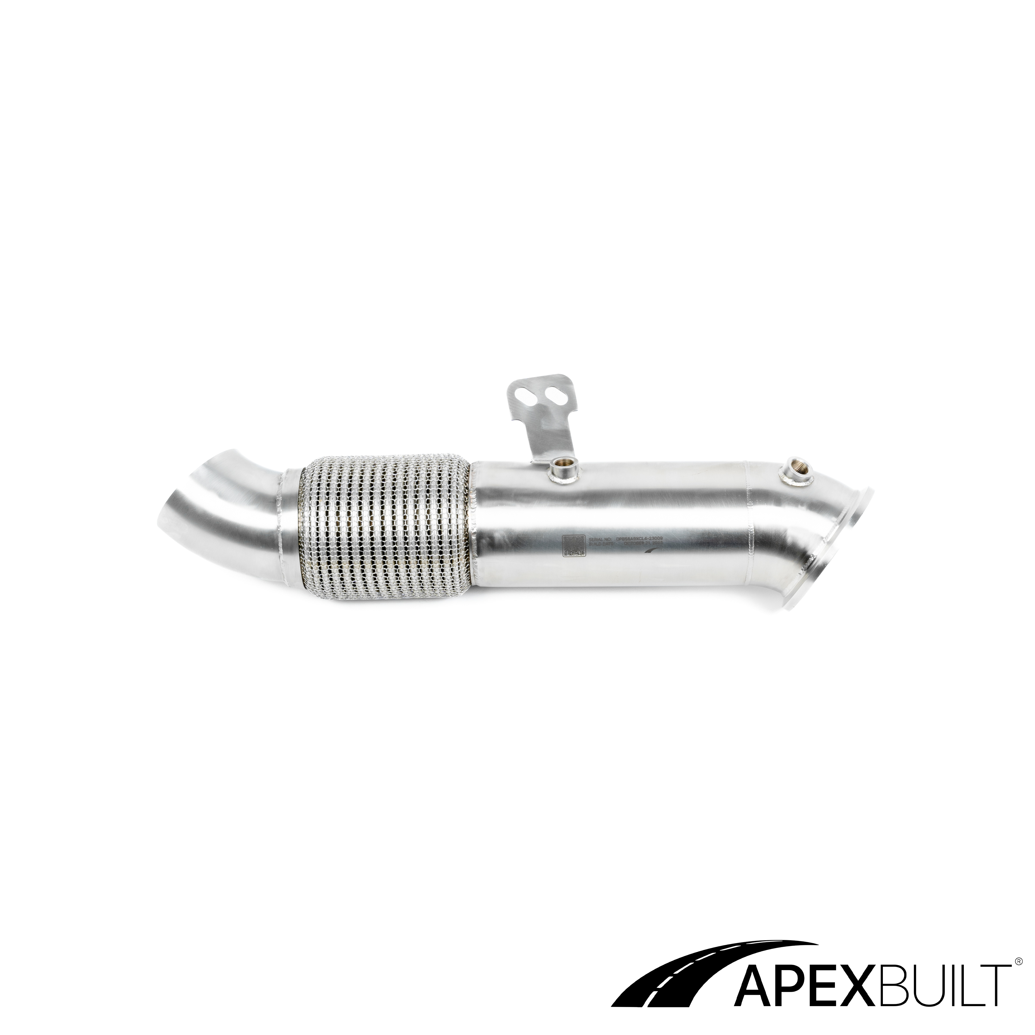 ApexBuilt® B58 4" Exit Race Downpipe – BMW/GR Supra (B58/B58TU, 2016+)