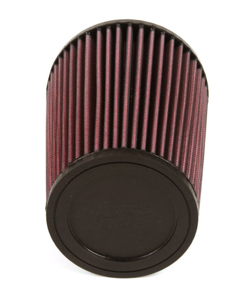 K&N Filter Universal Rubber Filter 4 inch Flange 5 3/8 inch Base 4 3/8 inch Top 7 inch Height