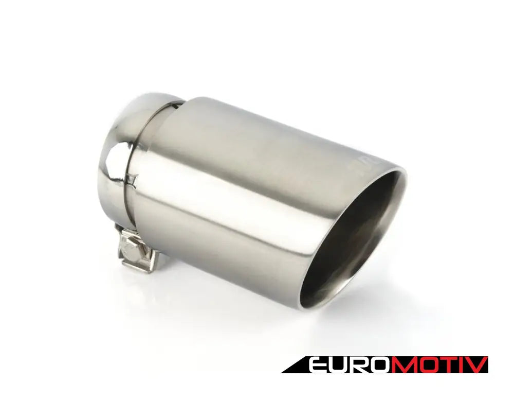 3.5’ Brushed Aluminum Swivel Exhaust Tips - Set Of 2