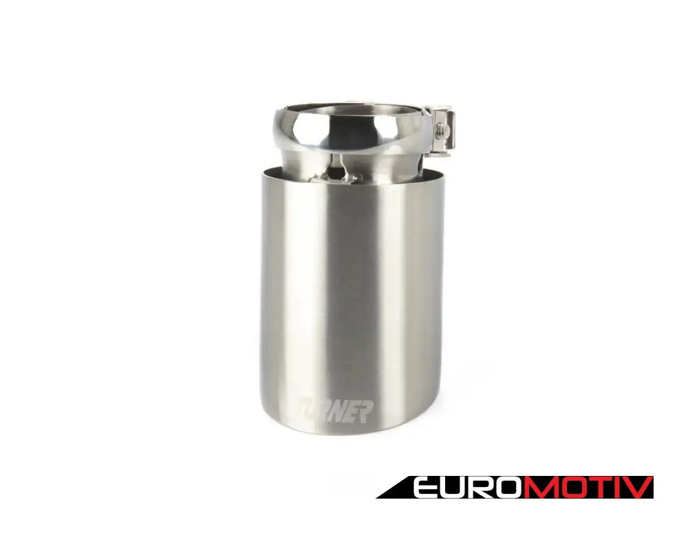 3.5’ Universal Brushed Aluminum Swivel Exhaust Tip - Priced Each