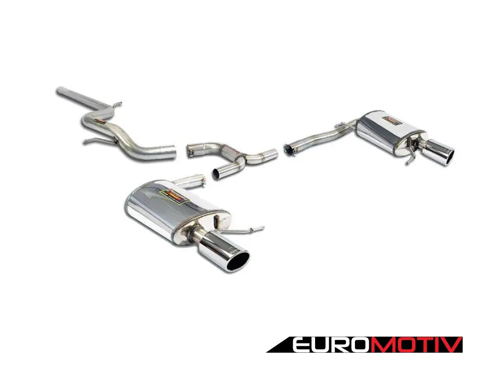 3’ Cat-Back Exhaust System - Non-Resonated With Dual Rear Mufflers