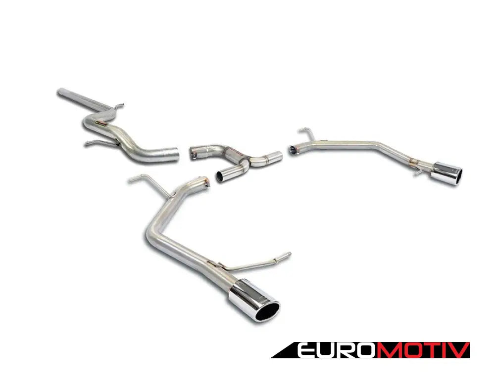 3’ Cat-Back Exhaust System - Non-Resonated Without Mufflers