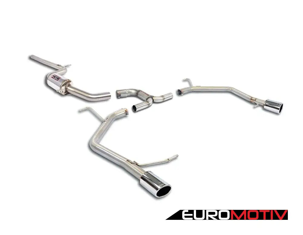 3’ Cat-Back Exhaust System - Resonated Without Mufflers