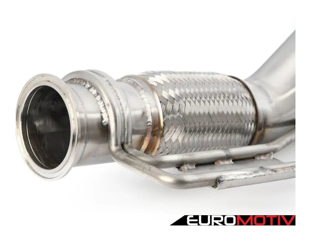 3’ Downpipe With High Flow Catalytic Converter