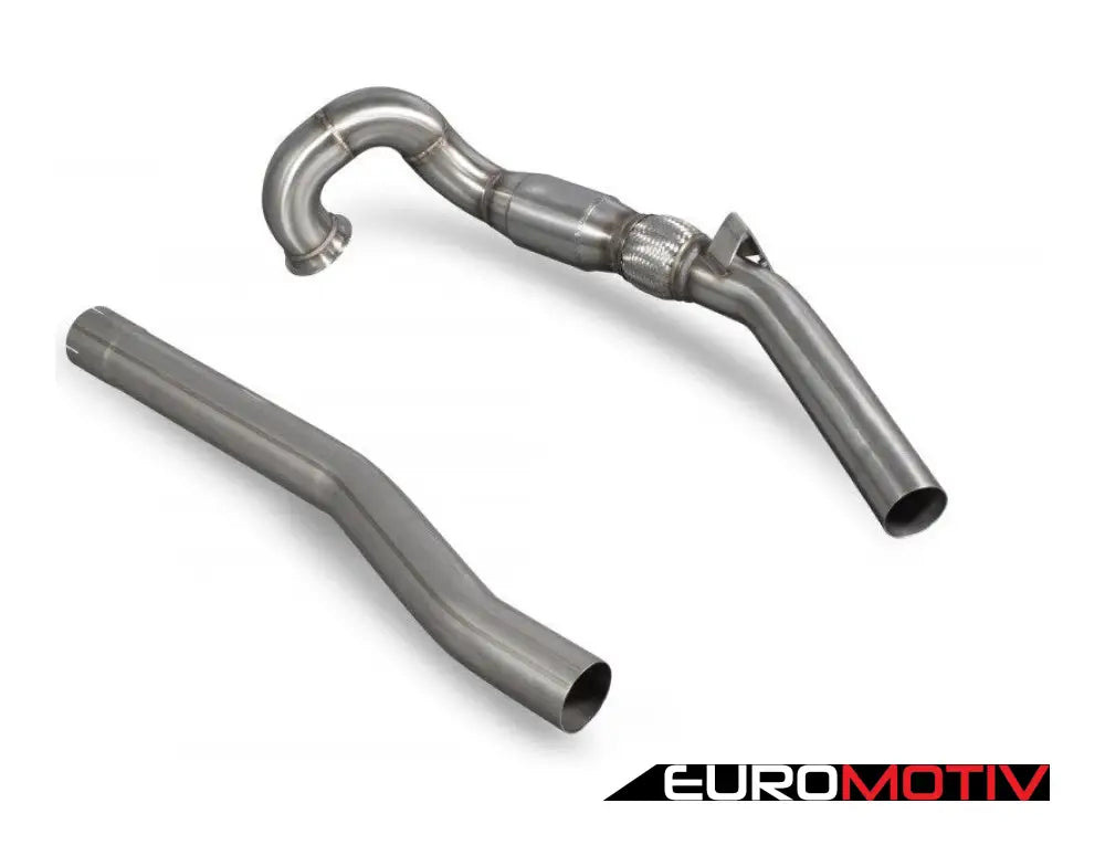 3’ Downpipe With High-Flow Sports Cat