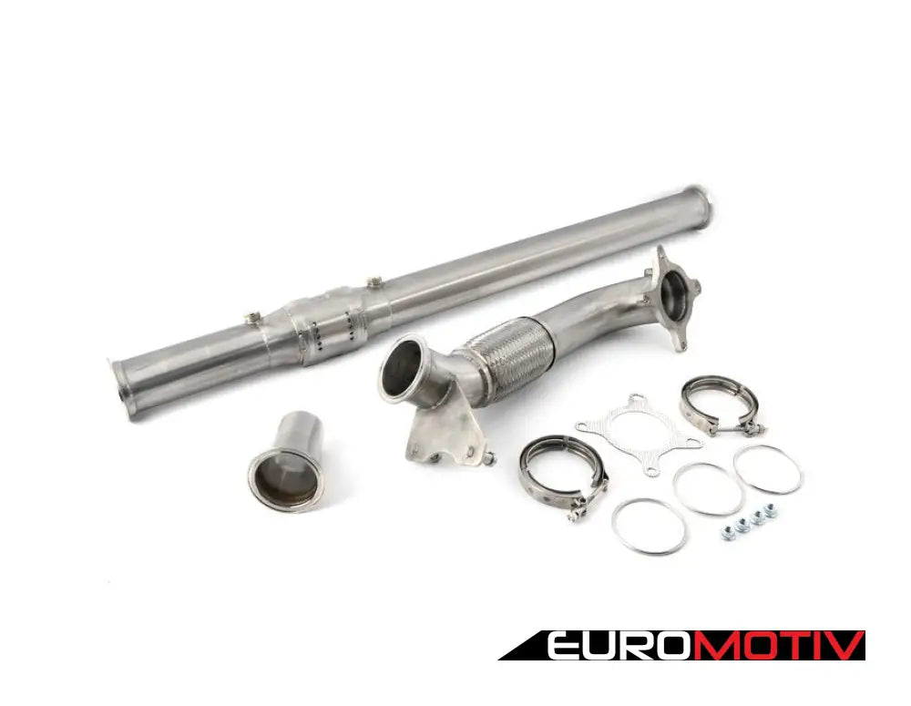 3-Inch Downpipe With High Flow Catalytic Converter