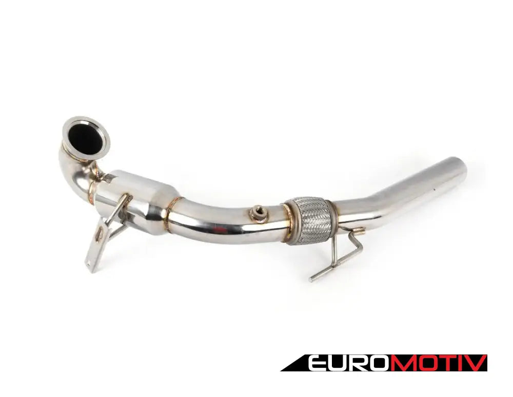 3’ Stainless Steel Downpipe With High-Flow Catalytic Converter