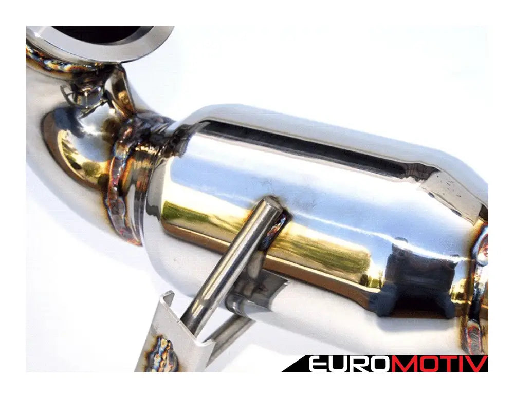 3’ Stainless Steel Downpipe With High-Flow Catalytic Converter