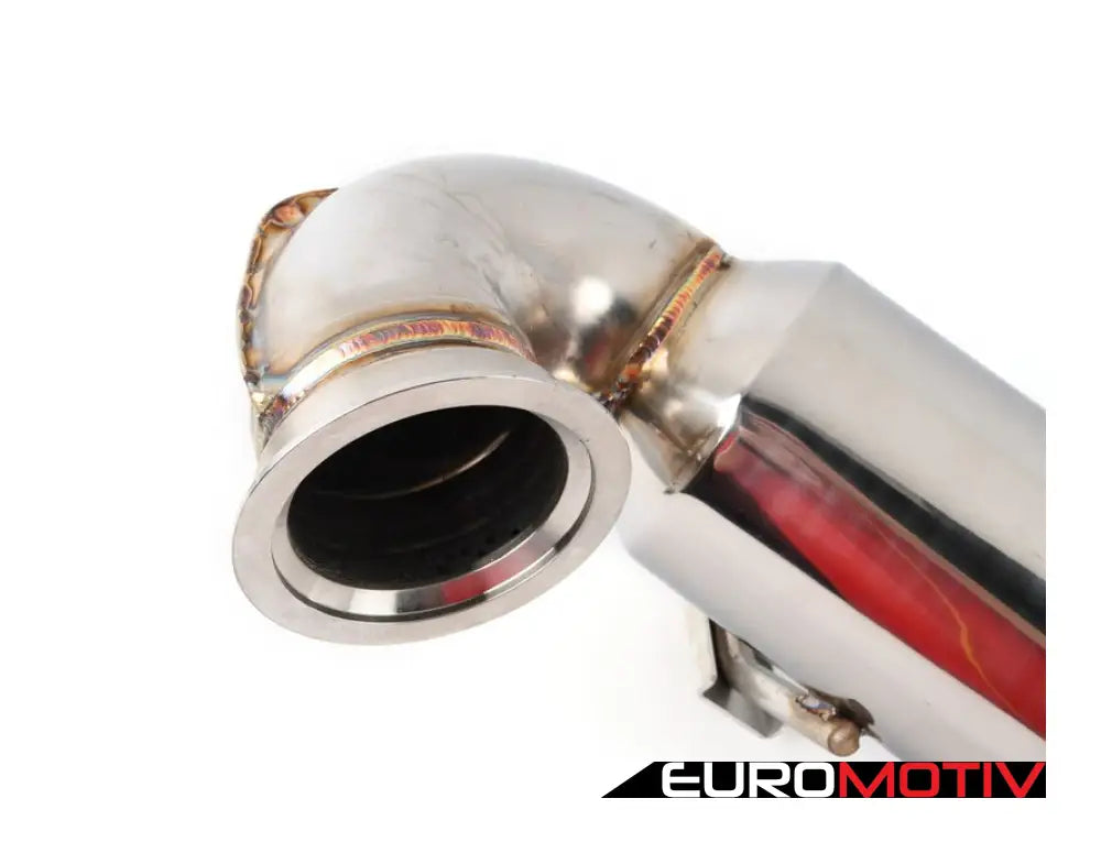 3’ Stainless Steel Downpipe With High-Flow Catalytic Converter