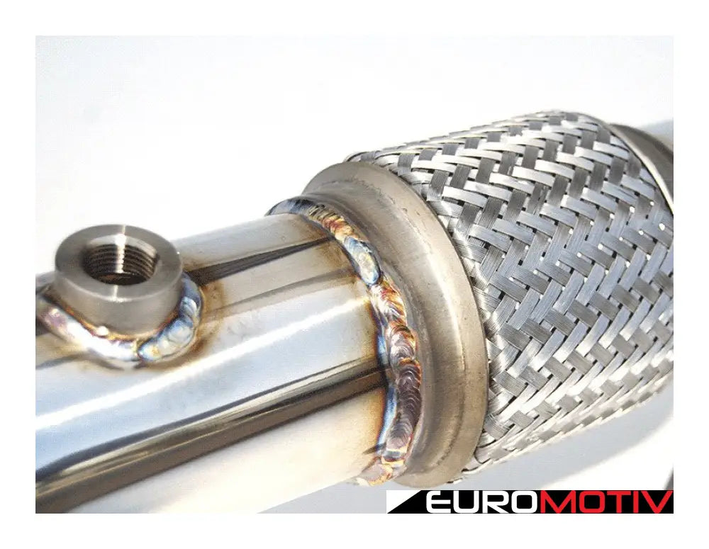 3’ Stainless Steel Downpipe With High-Flow Catalytic Converter