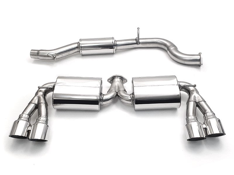 Stainless Steel Cat-Back Exhaust | V2 • MQB Golf R Mk7