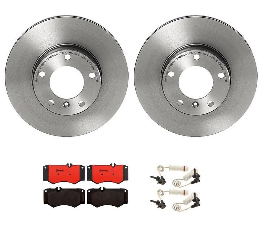 Brembo Brake Pads and Rotors Kit – Front (315mm) (Ceramic)