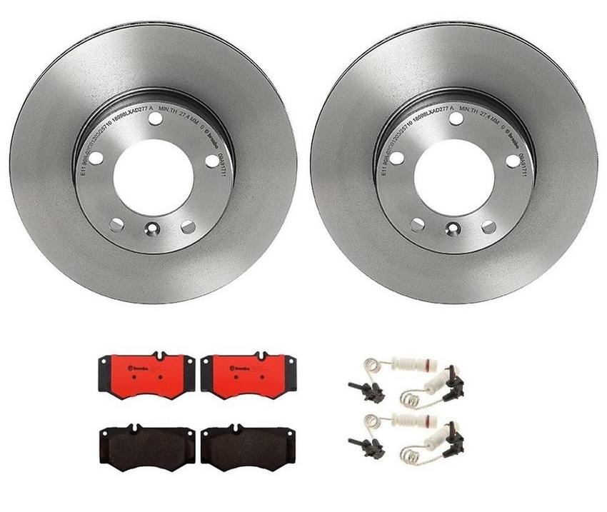 Brembo Brake Pads and Rotors Kit – Front (315mm) (Ceramic)