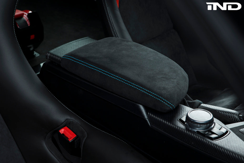 IND F87 M2 Alcantara Stitched Armrest