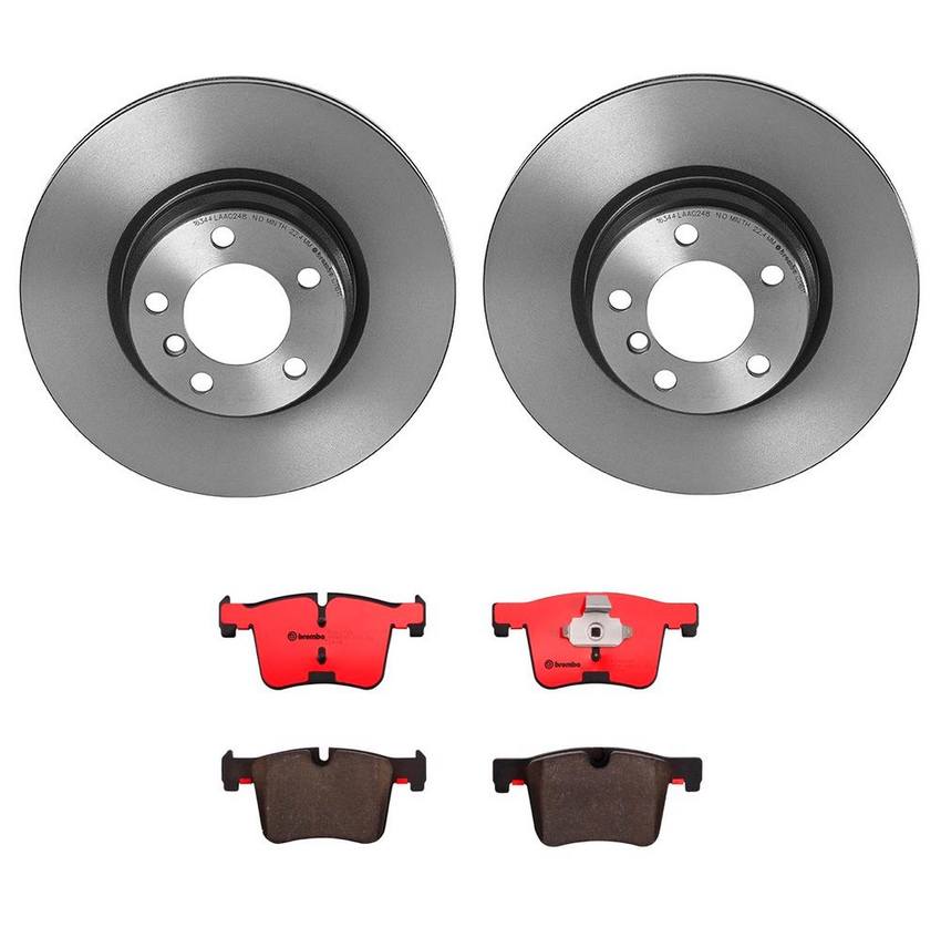 BMW Brembo Brake Kit – Pads and Rotors Front (330mm) (Ceramic) 34116792221 – Brembo 3052742KIT