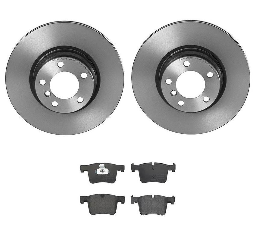 BMW Brembo Brake Kit – Pads and Rotors Front (330mm) (Low-Met) 34116792221 – Brembo 3052763KIT