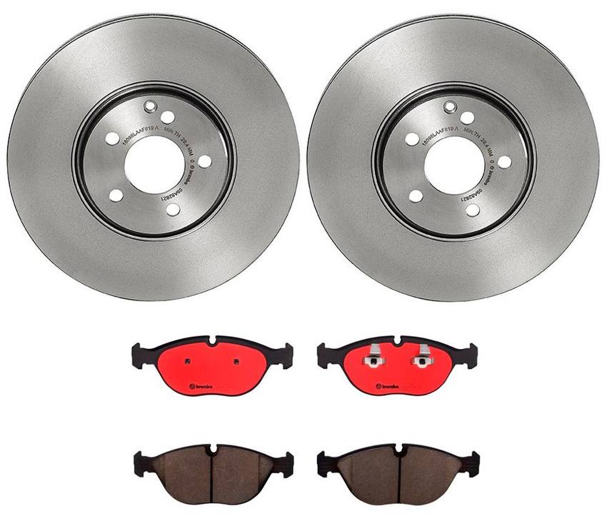 Brembo Brake Pads and Rotors Kit – Front (330mm) (Ceramic)