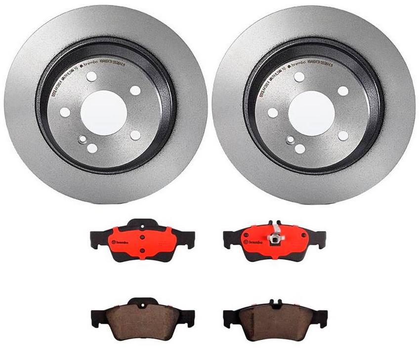 Brembo Brakes Kit – Pads and Rotors Rear (300mm) (Ceramic)