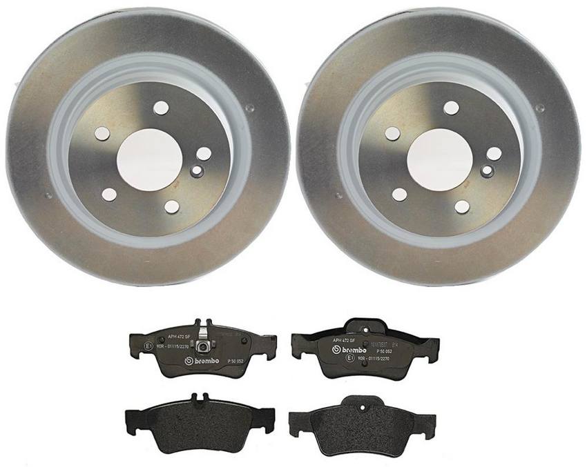 Brembo Brakes Kit – Pads and Rotors Rear (300mm) (Low-Met)