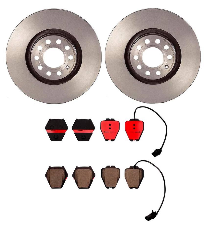 Brembo Brake Pads and Rotors Kit – Front (320mm) (Ceramic)