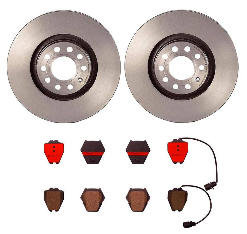 Brembo Brake Pads and Rotors Kit – Front (320mm) (Ceramic)