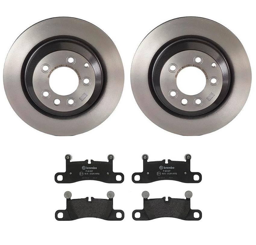 Brembo Brakes Kit – Pads and Rotors Rear (358mm) (Low-Met)