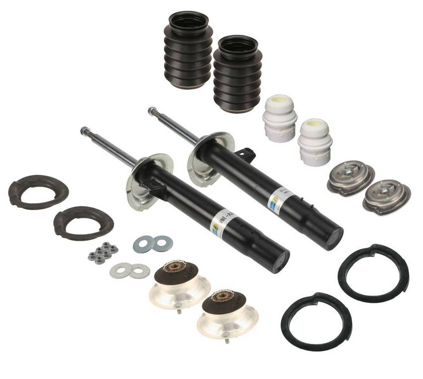 BMW Suspension Strut Assembly Kit – Front (With Standard Suspension) (B4 OE Replacement) 31336776760 – Bilstein 3084491KIT