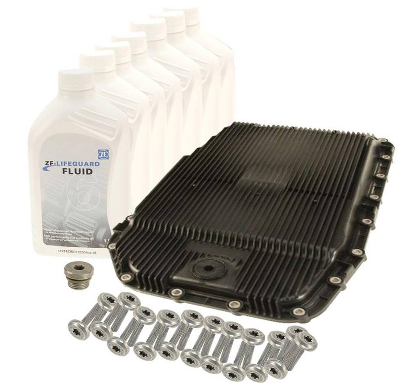 BMW Automatic Transmission Oil Pan and Filter Kit 83222220445 – ZF 3084506KIT