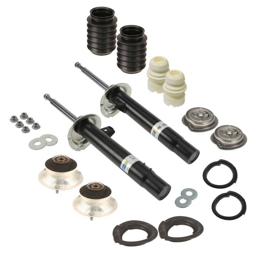 BMW Suspension Strut Assembly Kit – Front (With Standard Suspension) (B4 OE Replacement) 31336776760 – Bilstein 3084728KIT