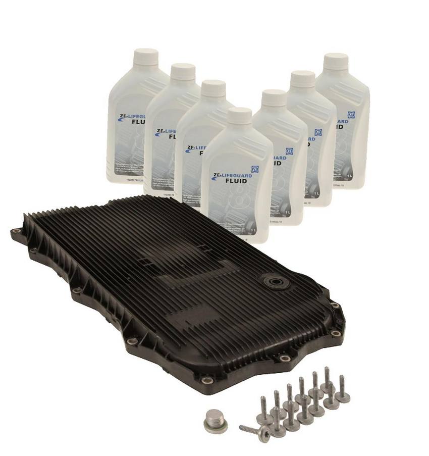 BMW Automatic Transmission Oil Pan and Filter Kit 83222152426 – ZF 3084756KIT