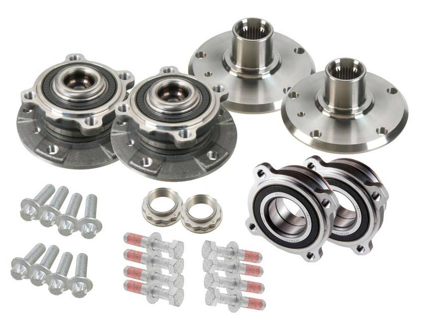 BMW Wheel Bearing and Hub Assembly – Front and Rear 33411133785 – Euromotiv Kit 3085066KIT