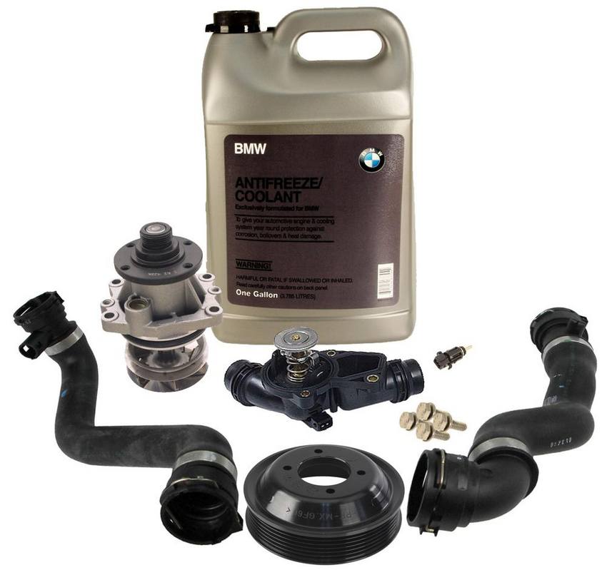 BMW Engine Water Pump and Thermostat Assembly Kit 82141467704 – Euromotiv Kit 3085073KIT