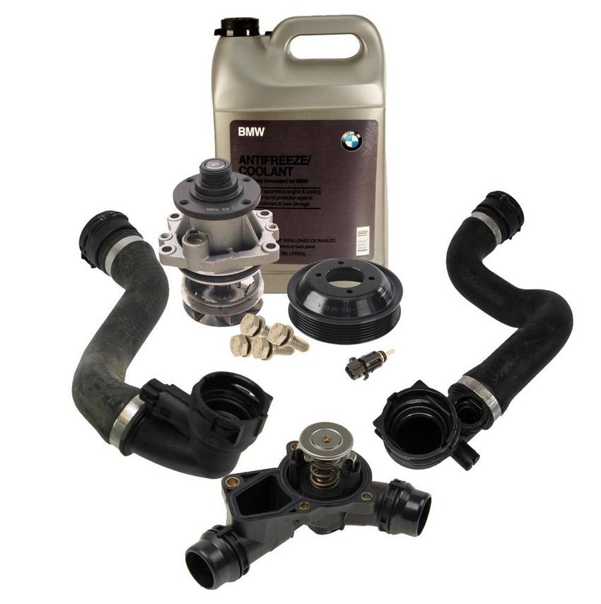 BMW Engine Water Pump and Thermostat Assembly Kit 82141467704 – Euromotiv Kit 3085128KIT