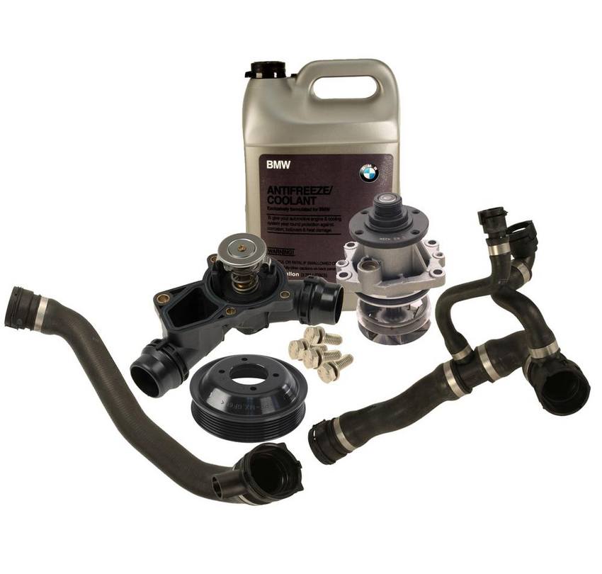 BMW Engine Water Pump and Thermostat Assembly Kit 82141467704 – Euromotiv Kit 3085136KIT