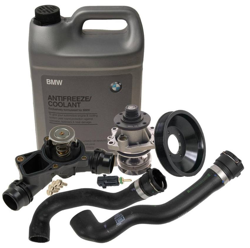 BMW Engine Water Pump and Thermostat Assembly Kit 82141467704 – Euromotiv Kit 3085154KIT