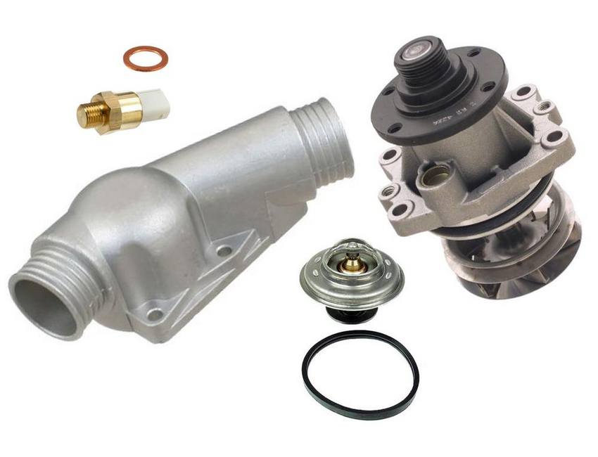 BMW Cooling System Service Kit 61318376440 – Hepu 3086366KIT