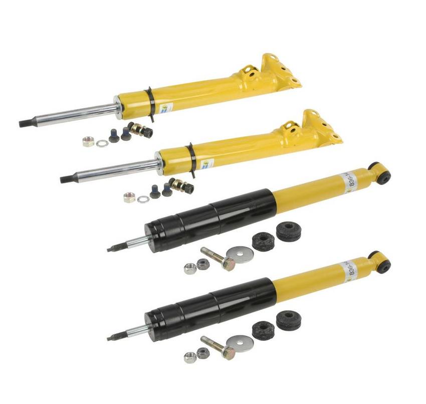 Mercedes Suspension Strut and Shock Absorber Assembly Kit – Front and Rear (B8 Performance Plus) – Bilstein 3086794KIT