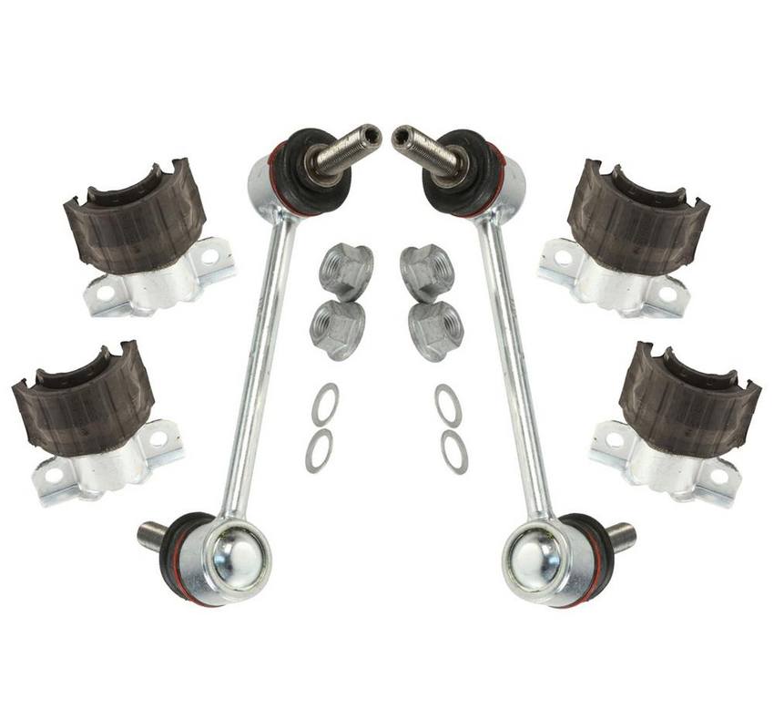 Mercedes Suspension Stabilizer Bar Link Repair Kit – Front 1643231185 – Lemfoerder 3086803KIT