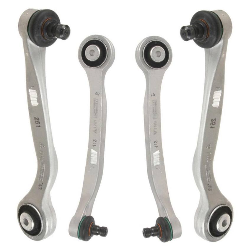 Audi Suspension Control Arm Kit – Front Upper (Forward and Rearward) 4E0407510E – Lemfoerder 3088372KIT