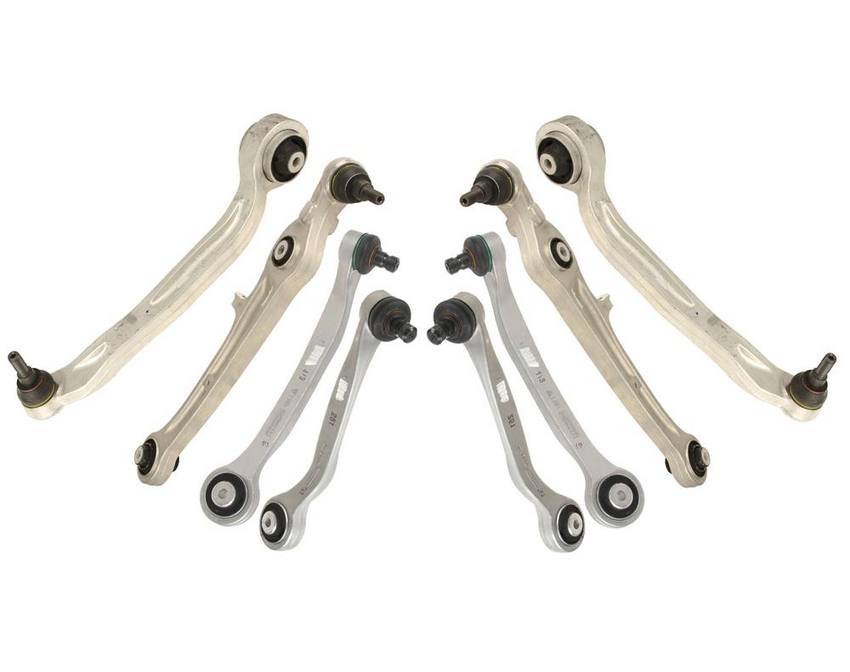 Audi Suspension Control Arm Kit – Front (8 Pieces) 4F0407694H – Lemfoerder 3088390KIT