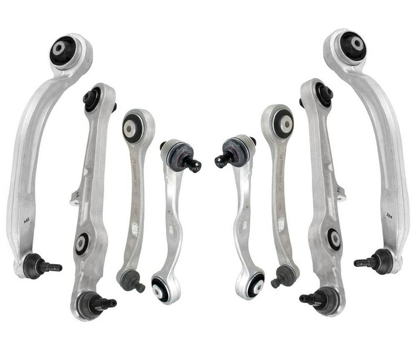 Audi Suspension Control Arm Kit – Front (8 Pieces) 8E0407694AL – Lemfoerder 3088404KIT