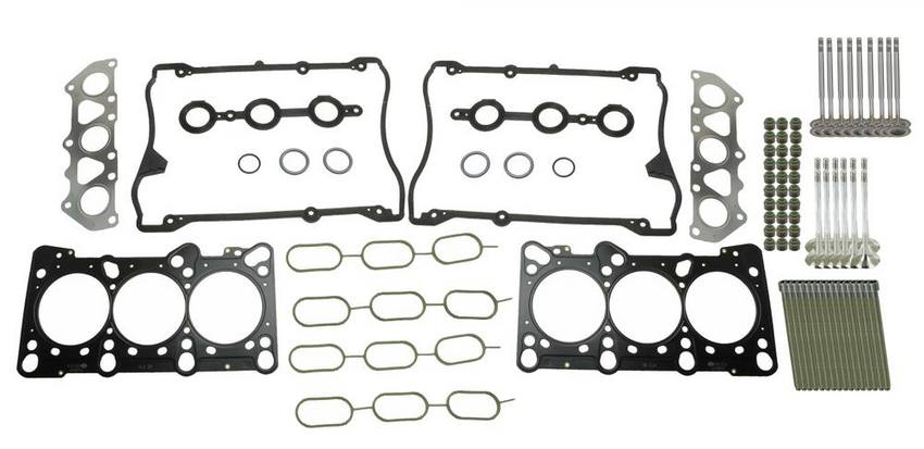 Audi VW Engine Cylinder Head Gasket Set 078198012F – Euromotiv Kit 3088674KIT