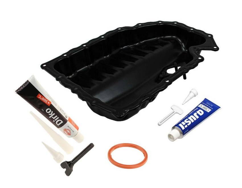 Audi VW Engine Oil Pan Kit – Lower N91071701 – Rein 3088899KIT