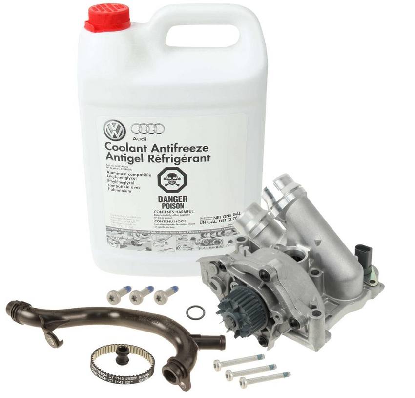 Audi Cooling System Service Kit WHT006407 – Euromotiv Kit 3088987KIT