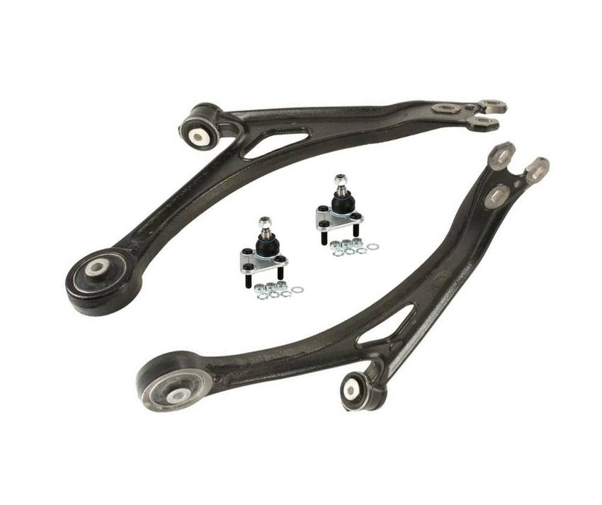 Audi Suspension Control Arm Kit – Front (Driver and Passenger Side) 8N0407365C – Lemfoerder 3089232KIT